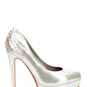 Stříbrné  lodičky neznačkové