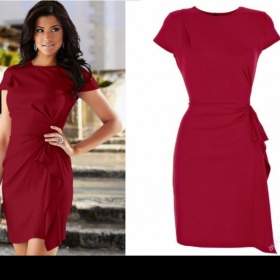 Červené Šaty Rainbow