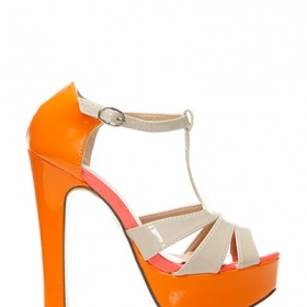 Barevné. lodičky.  -  -