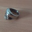 Stříbrný  prsten - lebka neznačková - foto č. 2