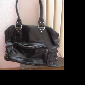 Černá velká kabelka 5th Avenue - foto č. 1