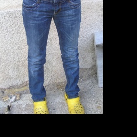 Modré slim džíny Tom Tailor