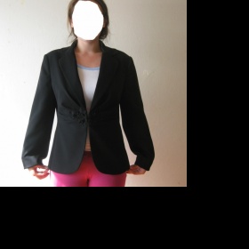 Černé sako Gina Bacconi