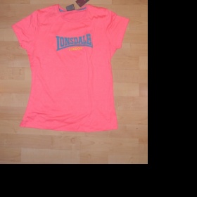 Růžové triko Londsdale
