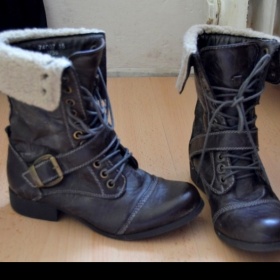 Hnědé kotníčkové boty Atmosphere