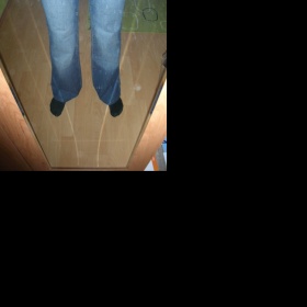 Modré sportovní džíny Zara - foto č. 1