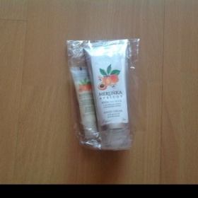 Krém na ruce a balzám na rty - meruňka Manufaktura