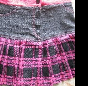 Růžová sukně Promod