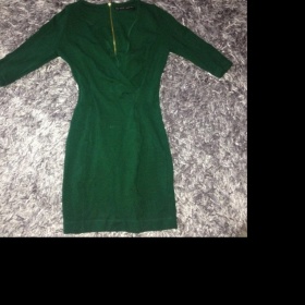 Zelené šaty Zara - foto č. 1