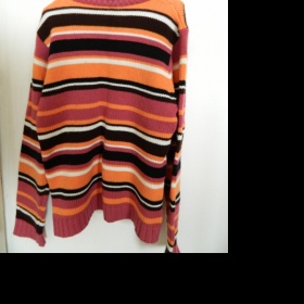 Oranžový svetr Neznačkový