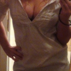 Bílá košile s výstřihem Zara