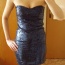 Modré flitrové bodycon šaty New Look - foto č. 2