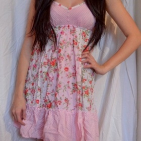 Barevné floral šaty Olsenboye - foto č. 1