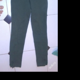 Khaki jezdecké kalhoty Na koně