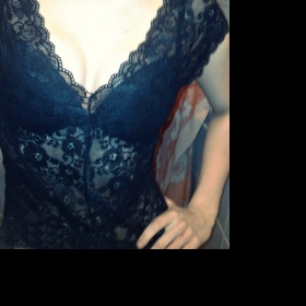 Černé krajkované tričko Tally Weijl