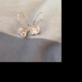 Stříbrné naušnice Sofia