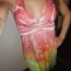 Barevné letní šaty Vila - foto č. 3