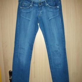 Modré úzké džíny Zara - foto č. 1