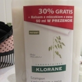Velký šampon s ovesným mlékem Klorane