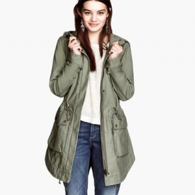 Parka H&M - jaký je materiál a jak sedí?