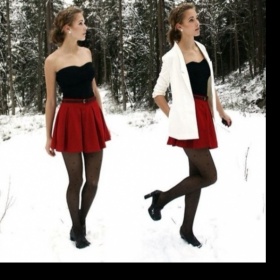 Top bez ramínek se srdcovým výstřihem