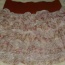 Květovaná růžová sukně neznačková - foto č. 2