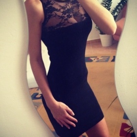 Černé šaty Zara - foto č. 1