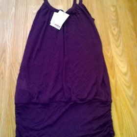 Fialové šaty / tunika Takko