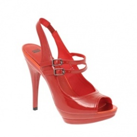 Červené podpatky Asos