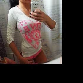 Krémové tričko s neonovým nápisem Tally Weijl