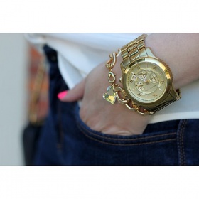 Barva hodinek Michael Kors v reálu