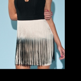 Černo bílé šaty Lipsy London