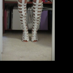 Bílé vysoké Gladiátorky - foto č. 1