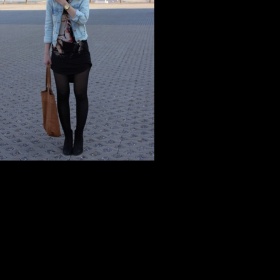 Levná džínová bundička