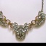 Zlatý vintage náhrdelník s kameny neznačková - foto č. 2