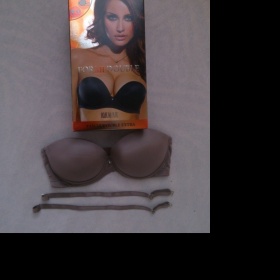 Hnědá doble push - up podrsenka Lormar