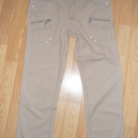 Hnědé pánské kalhoty C&A - foto č. 1