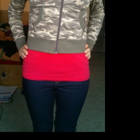 Zelená mikina maskáčová neznačkové