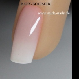 Lakování nehtů stylem baby boomer bez gelu