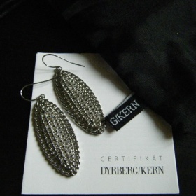 Stříbrné náušnice Dyrberg/Kern - foto č. 1
