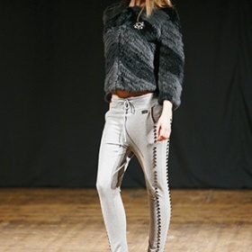 Šedé harémky tepláky kary Met in jeans - foto č. 1