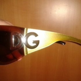 Zlato hnědé sluneční brýle Dolce&Gabbana - foto č. 1
