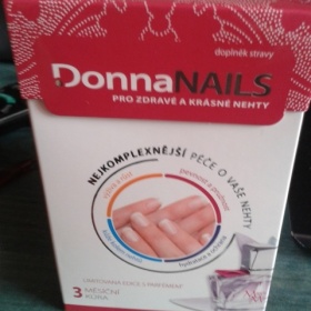 Doplněk stravy  pro péči o nehty Donna nails - foto č. 1