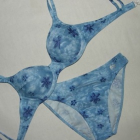 Modré  plavečky s mořskými motivy Tricoline - foto č. 1