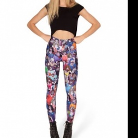 Legíny s komiksovým vzorem Marvel