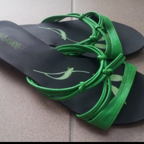 Zelené letní sandálky Bassano - foto č. 1
