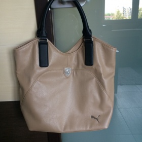 Béžová kabelka Puma Ferrari - foto č. 1