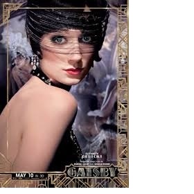 Doplněk na hlavu herečky Elizabeth Debicky z filmu Velký Gatsby