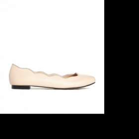 Dámské nude baleríny Asos London Rebel