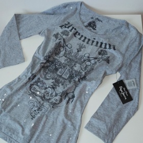 Šedé triko Pepe Jeans - foto č. 1